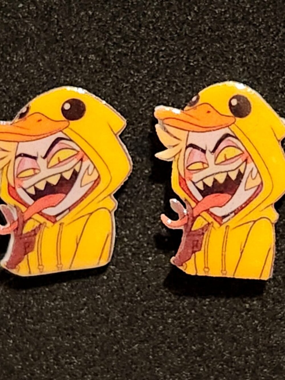 Lucifer Earrings - Hazbin Hotel